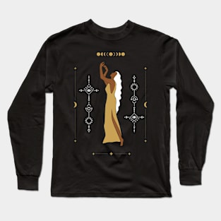 Celestial Goddes Long Sleeve T-Shirt